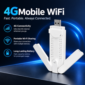 Yiran U97-3 4G LTE, Wifi Portátil de Bolsillo, Dongle USB 4G con Antena, Módem Wifi, Router 4G con Ranura para Tarjeta SIM - Product Image 3
