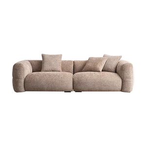 New Wholesale Hersteller Komfortable Modern Design Wohnzimmer Sofa mit verstellbarer Unterstützung Luxus Günstige Chenille Stoff Sofas - Product Image 2