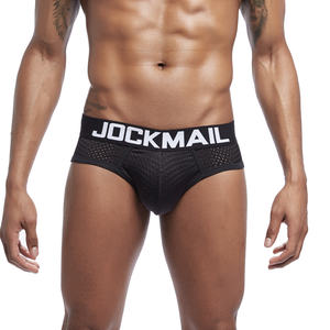 JOCKMAIL Ropa Interior de Malla Semitransparente, Clásica y Moderna, <span class=keywords><strong>Calzoncillos</strong></span> de <span class=keywords><strong>Hombre</strong></span> de Cintura Baja, Ropa Interior Informal <span class=keywords><strong>para</strong></span> Uso Diario en Todas las Temporadas - Product Image 2