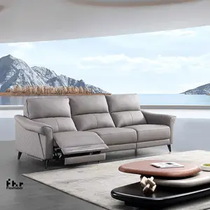 最新设计皇家l形组合躺椅cama tcouches豪华客厅沙发组合躺椅沙发套装