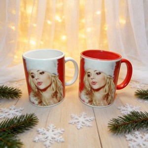 Taza de Cerámica para Sublimación de 11 oz, Marca HARVIT, Diseño Novedoso, Origen Shandong, Precios de Mayoreo para Tazas de Café - Product Image 3