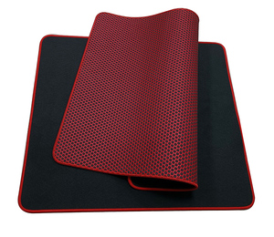 Tigerwings-alfombrilla de ratón de 45x40 para juegos, alfombrilla de ratón resistente al agua, con borde cosido, color negro, el <span class=keywords><strong>mejor</strong></span> Anime rojo - Product Image 4