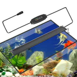 Aquarium Fabriek 24/7 Modus Aluminium Full Spectrum Fish Tank Lamp Zoetwater Plant Licht Led Aquarium Licht Met Timer