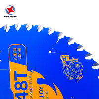 Lames de scie circulaire en carbure personnalisées à 48 dents, revêtement PTFE, lame de scie pour la coupe du bois