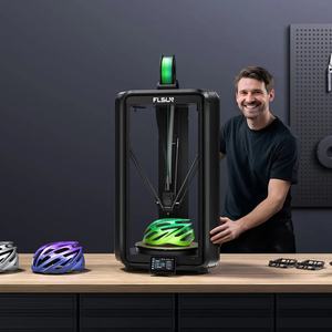 Imprimante 3D Delta professionnelle FLSUN T1 MAX, double engrenage à entraînement direct, capteur de fin de filament, <span class=keywords><strong>récupération</strong></span> d'énergie - Product Image 3