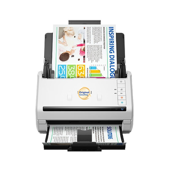 Epso n DS530II High-Speed A4 Automatic Feeding Scanner Double-Sided Color Document Multi-Page PDF File New Model