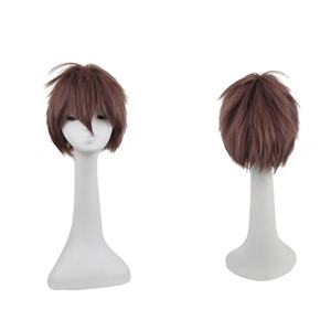 <span class=keywords><strong>Hajime</strong></span> Hinata วิกผมคอสเพลย์ spiky สีน้ำตาลจาก danganronpa 2-เส้นใยสังเคราะห์ทนความร้อนสูงสำหรับชุดอะนิเมะ - Product Image 1