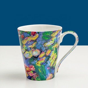 <span class=keywords><strong>Tasse</strong></span> en céramique en forme d'os de Lotus, <span class=keywords><strong>tasse</strong></span> <span class=keywords><strong>à</strong></span> <span class=keywords><strong>café</strong></span> créative avec peinture <span class=keywords><strong>à</strong></span> l'huile <span class=keywords><strong>sur</strong></span> la <span class=keywords><strong>tasse</strong></span> - Product Image 2