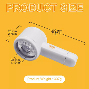 Secador de Pelo con Ducto de Aire Retráctil y Telescópico, Entrenador de Masturbación Masculina, Juguete Sexual Sensual para Adultos, Placer Íntimo - Product Image 5