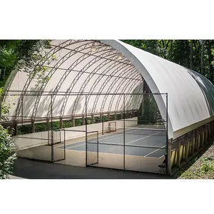 Padel Теннисный корт крышка крыши расширяемый болт PVDF палатка для бассейна цветной листовой пластиковый тент