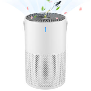 جهاز تنقية الهواء المنزلي المكتبي الأكثر مبيعًا من HuaShanQi مع تحكم باللمس للتخلص من الروائح والغبار وتنقية الهواء - Product Image 2