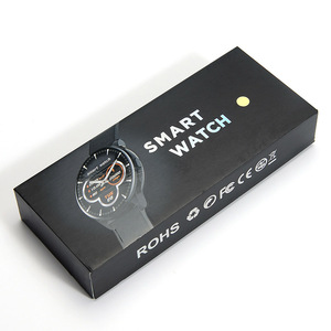 Caja de reloj de embalaje de cartón con logotipo personalizado de gama alta, papel de regalo con ranura, cajas rígidas de lujo, cartón personalizado, se aceptan <span class=keywords><strong>15</strong></span> días - Product Image 1