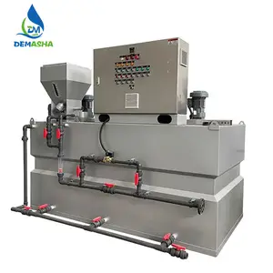 Machine de dosage de polymère automatique de système de dosage chimique de traitement de l'eau et unité remplissante