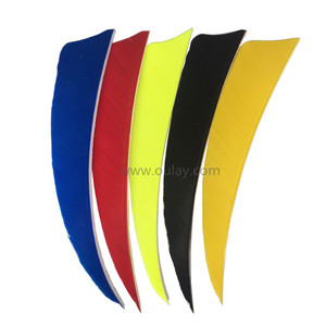 2/3/4 /5inch lá chắn bắn cung fletching Thổ Nhĩ Kỳ lông nước thả loại đúng lông bắn cung Thổ Nhĩ Kỳ lông tự làm mũi tên - Product Image 6