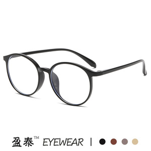 กรอบแว่นตา Yingtai ทรงกลม วัสดุ TR90 ป้องกันแสงสีฟ้า สำหรับทุกเพศ - Product Image 5