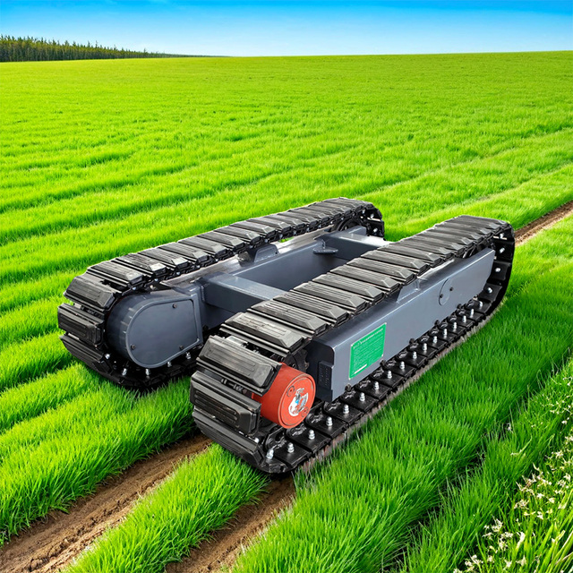 Factory Price Track Systems Undercarriage Rc Robot Track Chassis for Excavator for Crawler Dumper Crawler Chassis