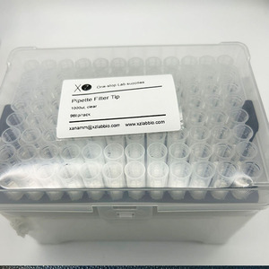 หัวกรองปิเปต 200ul วัสดุ PP ใส บรรจุในกล่อง สำหรับใช้ในห้องปฏิบัติการ - Product Image 2