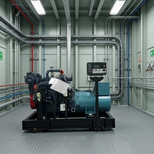 Générateur marin triphasé 48KW 60KVA pour bateau de travail portuaire de petite taille, haute fiabilité - Product Image 2