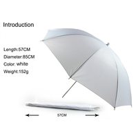 Usine Direct Prix Photographie Photo Studio Caméra Flash Éclairage Doux Parapluie Lumière Stand Kit