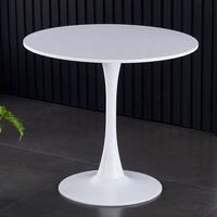 Table basse simple YOUTAI en bois, table ronde, vente chaude