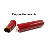 Logo personnalisé JDK Pinceau de maquillage pour fond de teint Kabuki Conteneur de stockage rétractable pour le visage Fond de teint liquide rechargeable