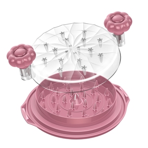 Triturador de Cocina de 9.84 Pulgadas, Herramienta para Barbacoa, Libre de BPA, Picadora Manual de Carne, Verduras y Ensaladas, Herramienta Grande para Desmenuzar Pollo - Product Image 6