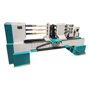 Automático CNC Madeira Trabalhando Madeira Torneamento Madeira Máquina Torno