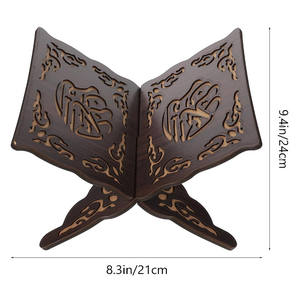 Wholesale Islam Muslim Reading <strong>Stand</strong> Muslim Book Holder Foldable Wooden <strong>Quran</strong> Book <strong>Stand</strong> - Product Image 3