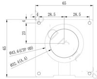 WISETIP VF013A Wettbewerbsfähiger Preis TFT LCD Smart Screen 65x65mm Display Taiwan Hersteller Sonnenlichtlesbares Angepasstes MCU