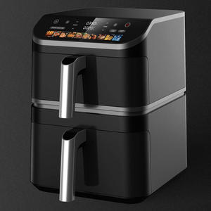 Friggitrice ad Aria Digitale 3000W con Motore DC, 4.5+6.5 Litri, 2 Cestelli, Grande Capacità 11L, Schermo a Colori, Doppio Cestello - Product Image 4