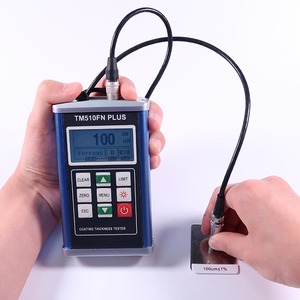 Testeur d'épaisseur de film LCD numérique rétroéclairé TM510FNplus, testeur de peinture automobile, jauge de revêtement avec sonde séparée - Product Image 5