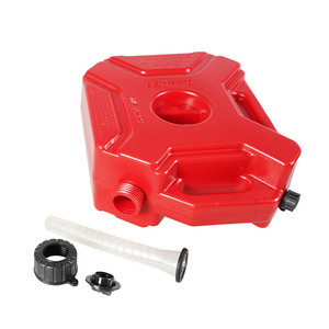 <b>Modified</b> Motorcycle ATV Spare Fuel Tank 5L <b>Plastic</b> Diesel Gasoline Container With Hose For Off-road Use - Product Image 1