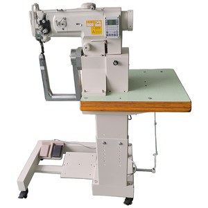 Machine à coudre industrielle à cylindre robuste 1341S 180. Alimentation par rouleaux rotatifs, nouveau moteur 750W, 1600SPM, capacité de 15 mm - Product Image 1