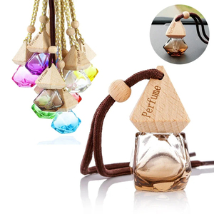 Botella de perfume para coche de 8ml al por mayor, ambientador colgante para difusor de aceite esencial, fragancia, contenedor de vidrio vacío, mínimo 100 Uds. - Product Image 4