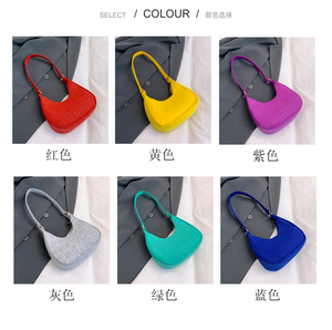Nouveau Sac à Main Élegant Femme Vente en Gros <span class=keywords><strong>Prix</strong></span> Bas, Sac Sous l'Épaule Tendance Style Étranger, Sac Bandoulière Décontracté Simple - Product Image 3