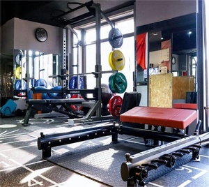 Honloy tập thể dục tập thể dục Mat thể thao thể dục sàn bảo vệ mat 60*60cm cá nhân tùy chỉnh màu đen tập thể dục mat - Product Image 6