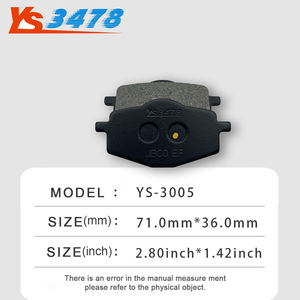 Plaquettes de frein avant durables pièces de rechange neuves pour motos YAMAHA-<span class=keywords><strong>XT</strong></span> <span class=keywords><strong>350</strong></span> 1992-2000 et <span class=keywords><strong>XT</strong></span> 500 1986-1989 - Product Image 4