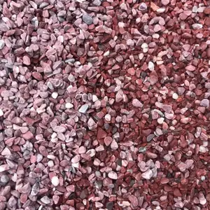 Shunlei natural red gravel garden cobblestone pebble stone for decoration and material cobbles & pebbles