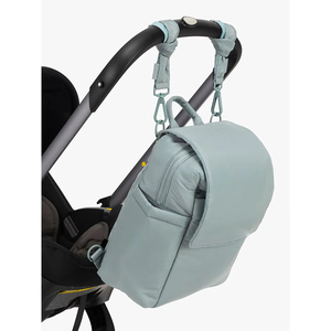 Mochila de Pañales de Nylon Acolchada de Lujo, Moderna Bolsa de Pañales Acolchada con Correas para Cochecito, Bolsa de Viaje para Mamá de Gran Capacidad, Fabricante - Product Image 3