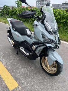 <span class=keywords><strong>Scooter</strong></span> d'aventure SYM Husky ADV 150 150cc d'occasion <span class=keywords><strong>pas</strong></span> <span class=keywords><strong>cher</strong></span>, gris clair, avec barre anti-chute, à vendre - Product Image 2