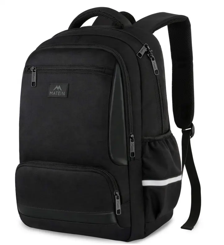 trendy sustainable stylish high middle school cute collegiate back to school backpacks bag black waterproof backpack for men