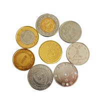 Distributeur automatique de pièces de monnaie, vente en gros, jeton de jeu en métal