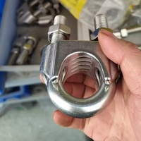 Collier de serrage en U forgé en acier inoxydable de 8 à 16 mm pour câble métallique, attache de câble pour connexions d'extrémité de câble, ligne de sécurité