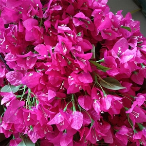 Vendita Diretta dalla Fabbrica N-0266 <span class=keywords><strong>Fiori</strong></span> Artificiali di Bouganville e Prugna Triangolare in Seta per Decorazioni Matrimoniali - Product Image 4