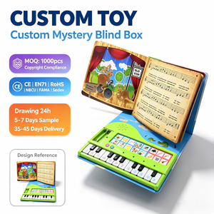 Campanello Sonoro per Bambini in Plastica con Suoni di Animali e <span class=keywords><strong>Pianoforte</strong></span> Elettronico a 8 Tonalità per la Prima Infanzia - Product Image 2