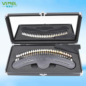 Tabla de Tonos Dentales de 27 Colores para Blanqueamiento Dental, Comparación de Tonos de Carillas, Caja de Aluminio, Accesorios Cosméticos para Dientes - Product Image 3