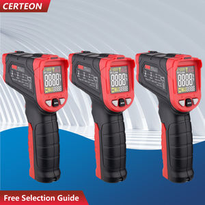 Pistolet industriel <span class=keywords><strong>professionnel</strong></span> sans contact infrarouge pour huile eau aliments haute température 880°C <span class=keywords><strong>thermomètre</strong></span> infrarouge - Product Image 1