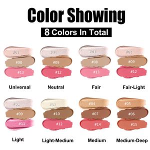 Stick de maquillage à marque privée, crème vegan, haute pigmentation, teinte rose pour le visage, les yeux et les joues, stick de contour waterproof - Product Image 3