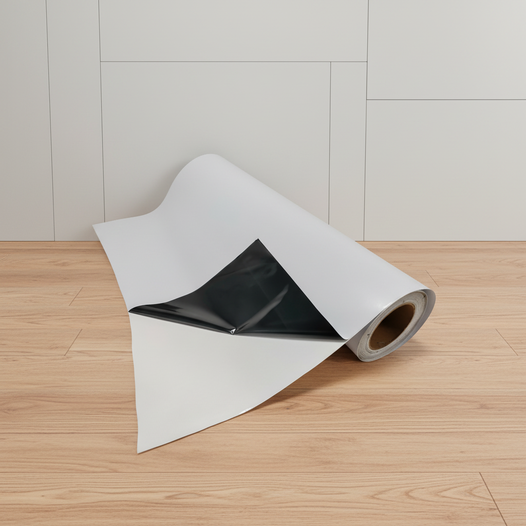 PVC Black Glue Self Adhesive Vinyl Film Advertising Printing Material Glossy Surface Self Adhesive Vinyl