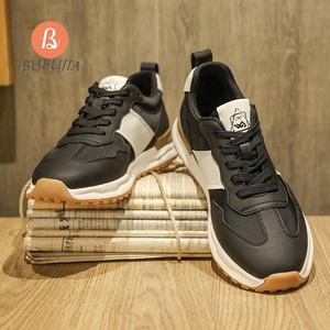 Hoogwaardige Originele Hardloopschoenen Op Maat Gemaakt Logo Zachte Zool Microfiber Lederen Unisex Wandelstijl Schoenen Heren Sneakers Voor Heren - Product Image 4